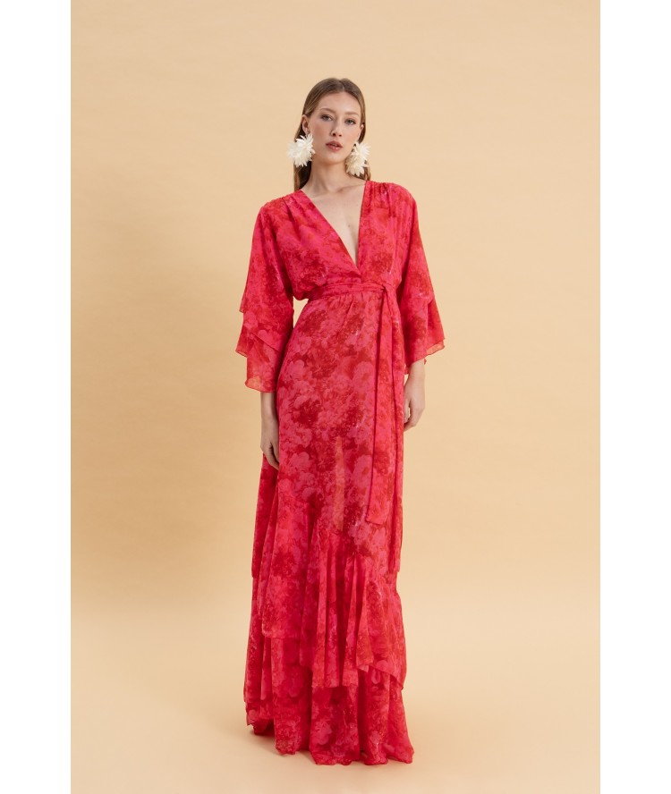 Eveleya Ruby Rose Maxi Dress